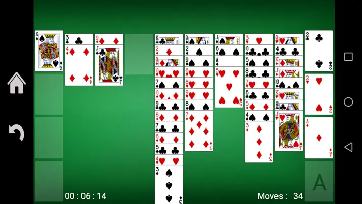 FreeCell Solitaire android App screenshot 1