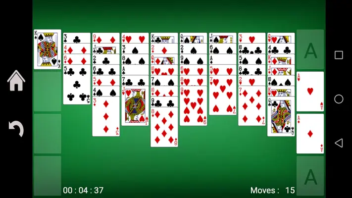 FreeCell Solitaire android App screenshot 2